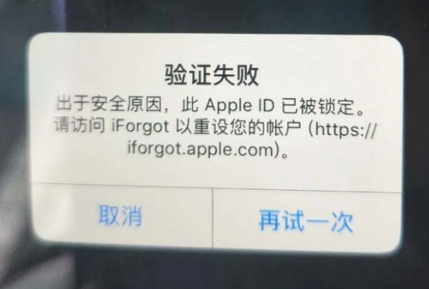 上饶iPhone维修分享iPhone上正常登录或使用AppleID怎么办 